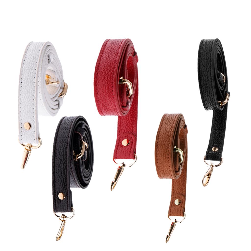 adjustable leather bag strap