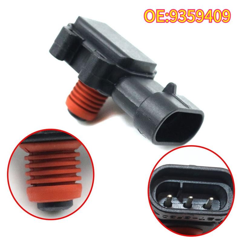High quality New For 10Pcs 9359409 Manifold Absolute Pressure Sensor  9359409 MAP For Chevrolet Buick Cadillac GMC