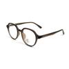 Damen INS-Stil Blaulichtblockierende Einfache Brille Hochwertiges Polygonales Gestell Nicht-Sehstärke Brille Klassische Herrenbrille