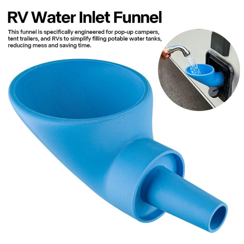 Overflow Prevention Water Funnel Filter Water Filler Funnel Overflow Prevention Funnel Vehicle