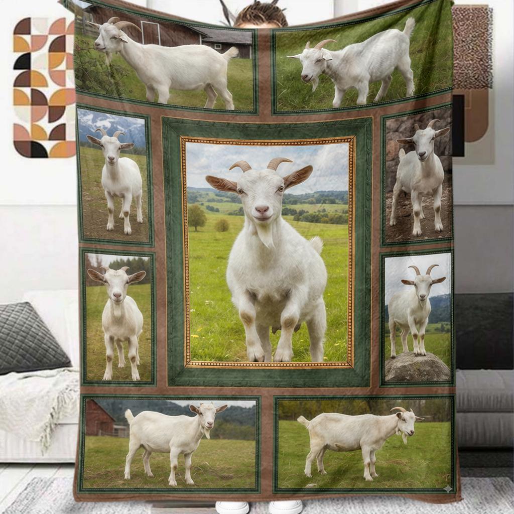 1 Stück Flanelldecke mit Cartoon-Druck, Hohe Qualität, Bequem für alle Jahreszeiten, Heimdekoration, Wärme und Komfort, Perfekt als Weihnachts- oder Geburtstagsgeschenk