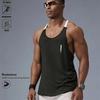 Heren Casual Kleurblok Vest, Zomer Heren Fitness Sportvest, Heren Sportvest, Fitness Top, Heren Sport Top