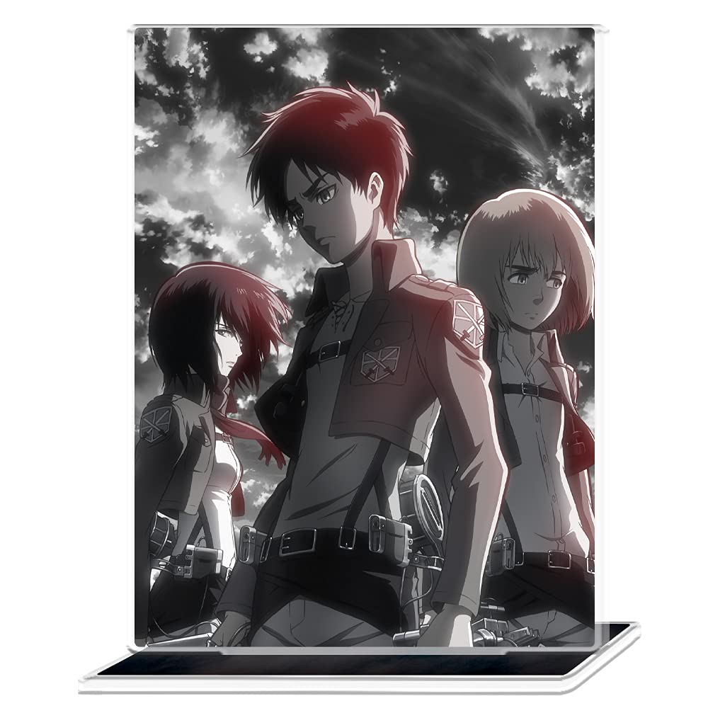 Attack on Titan Acrylic Portrait C [Eren & Mikasa & Armin]