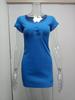 2025 Spring/Summer Women's Cross-Button Bodycon Short-Sleeve Dress