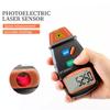 DT2234C+ Photoelectric Tachometer RPM Meter Speed Tester Laser Digital Tachometer Indicator Instrument Motor Speedometer