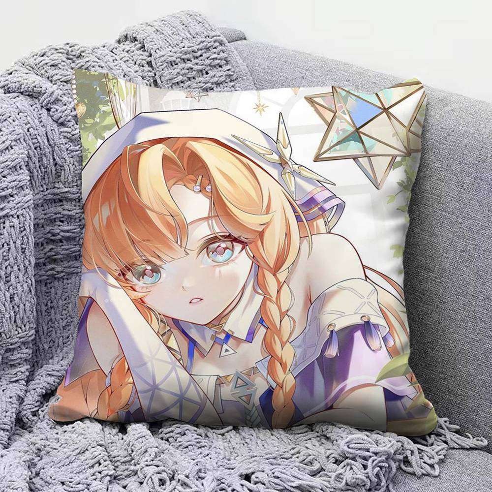 

Wuthering Waves WuWa SIGRIKA Pillow Covers Home Sofa Cushion Covers and Aecorative Custom 30X30cm