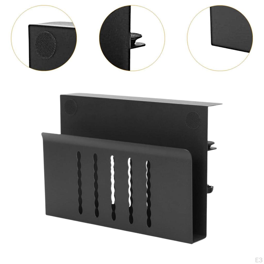 Desk Laptop Holder for Under Storage Organizer with Aluminum Alloy Clamp And Cable Management