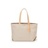 Nylon Tote Bag with Color Strap Lightweight Breath TOPKAPIAerial / (Light Beige)
