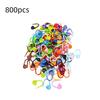 50-500pcs Mix Color Plastic Resin Small Clip Locking Stitch Markers Crochet Latch Knitting Tools Needle Clip Hook Sewing Tool