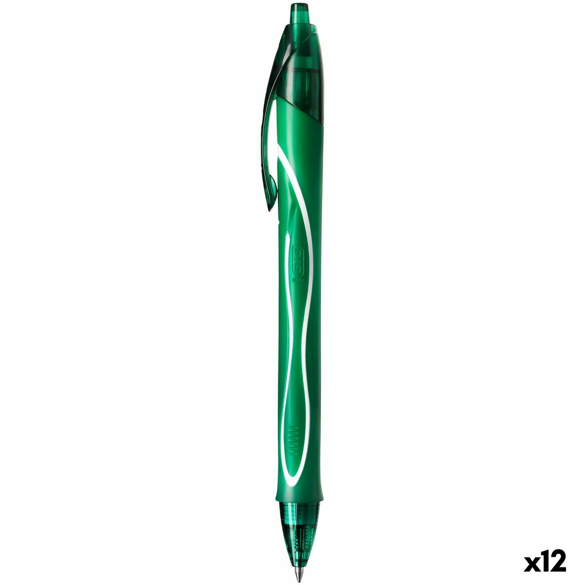 

Быстросохнущая гелевая ручка Bic Gel-ocity, зеленая, 0,3 мм (12 единиц) TU прозрачный