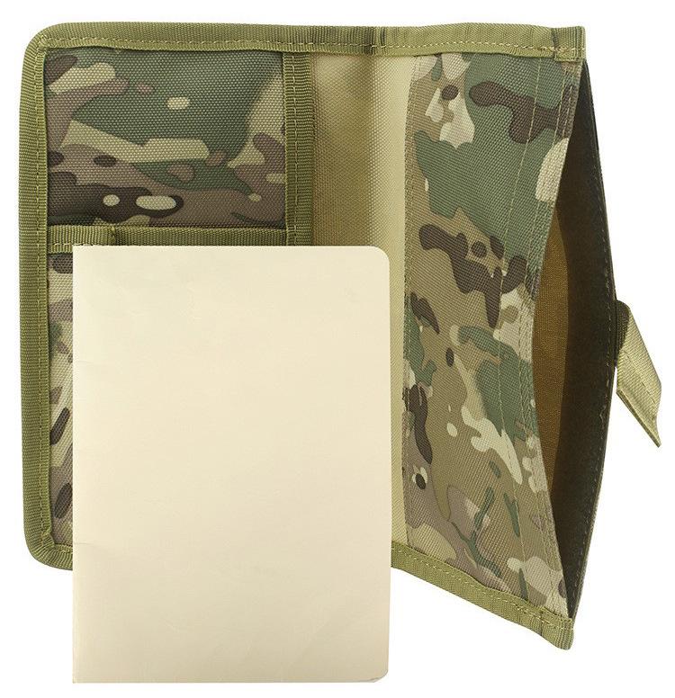 Cross-Border Tactical A5 Loose-Leaf Outdoor Notebook with Protective Cover