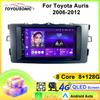 Toyousonic Car Video Player for Toyota Auris 2006-2012 GPS Navigation Built-in Dsp Carplay Autoradio Android Head Unit
