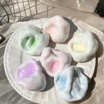 Pelota Antiestrés Moldeable Juguete Alivio de la Ansiedad DIY Pelota para Apretar Juguete Sensorial Portátil Suave Elástica Moldeable Pelota Pellizcar Juguete Fidget Recuerdos de Fiesta