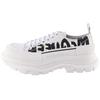 Alexander McQueen Tread Slick Low top Platform Shoes Men's White 682421W4RQ29356