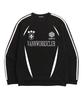 VANNWORKS Jersey Blockcore Unique Sweatshirt (Vls0014) Black/White