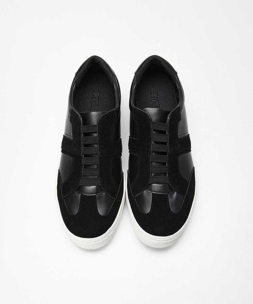 Stco Height-Increasing German Army Banding Sneakers Black_Sfwvz54Tsb
