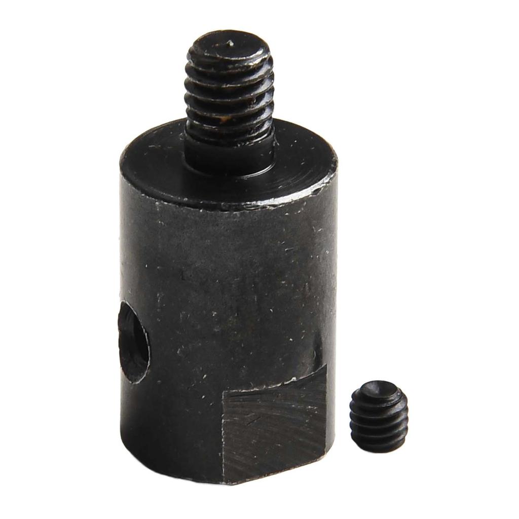 Adjustable M6 6mm Axle Motor Shaft Coupler Sleeve Saw Blade Coupling Adapter