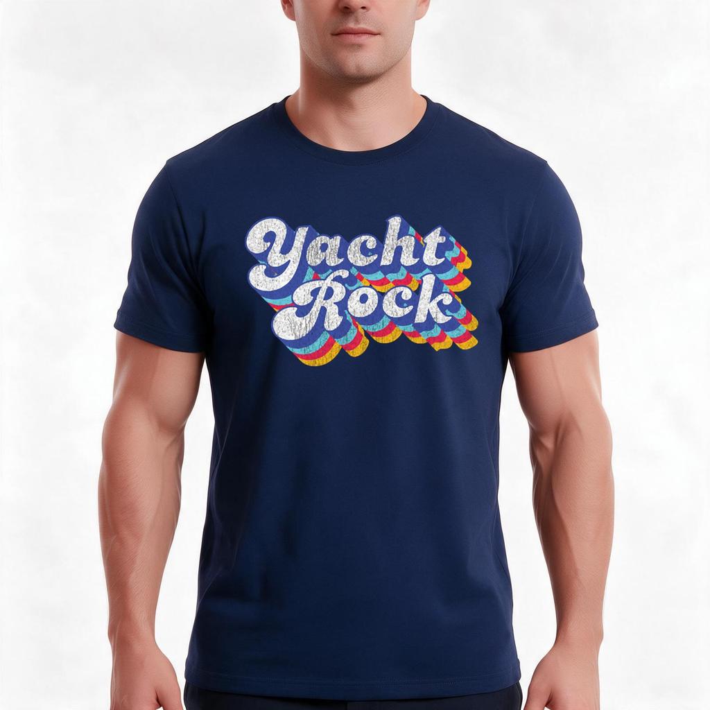 Vintage Yach Tshirt Summer Casual Cotton Tee Oversized Streetwear Tops Vintage Graphic Print Loose Fit Short Sleeve