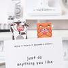 2pcs/Set Cub Adventure Magnetic Bookmarks Cartoon Animal Print Kawaii Mini Page Clips Marker Holder for Reading Books