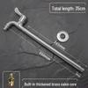 TLXT Stainless Steel Single Cold Washing Machine Faucet