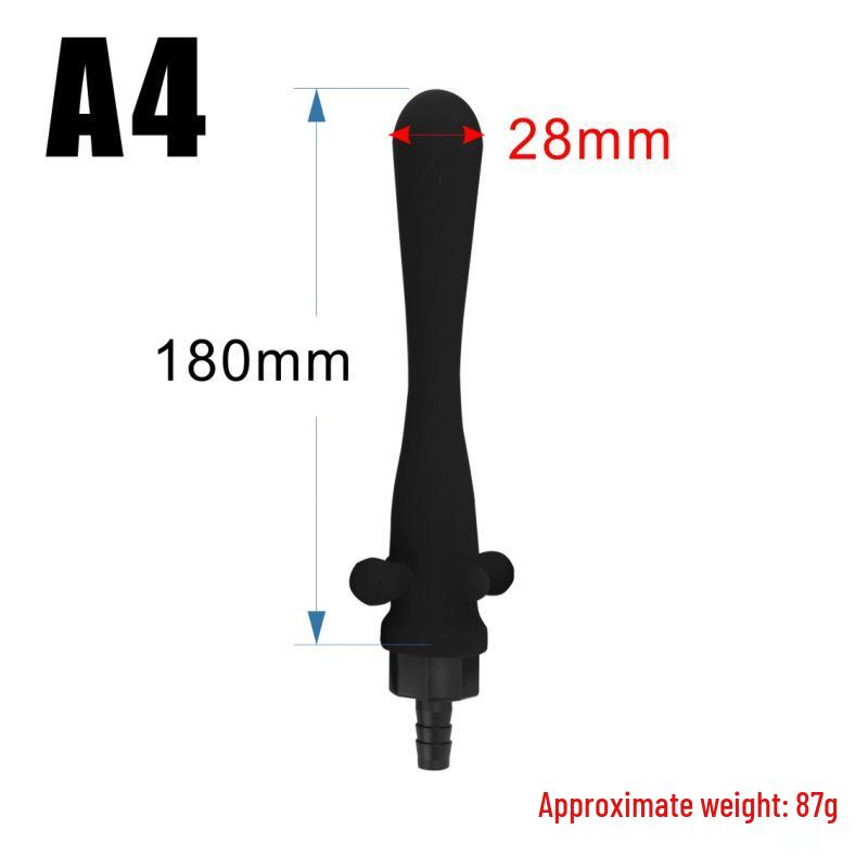 Silicone Enema Douche for Men and Women - Anal and Vaginal Cleaner