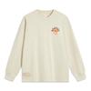 Basketball Series Letter Round Neck Breathable Versatile Long Sleeve T-Shirt Men Tops Off-White AHSV503-1