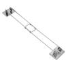 195‑345mm RV Shower Corner Storage Bar Stainless Steel Adjustable Bathroom Storage Rack Guard Rod for Trailer Yacht