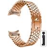Quick Fit Stainless Steel No Gaps Band for Samsung Galaxy Watch 6 Classic 47mm 43mm 4 42 46mm 5 Pro 45mm 40 Mm 44mm Correa