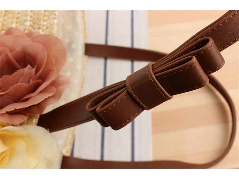 New Pastoral Straw Bag: Handmade Wheat Straw, Single Shoulder, Solid Color, Floral Design for Women