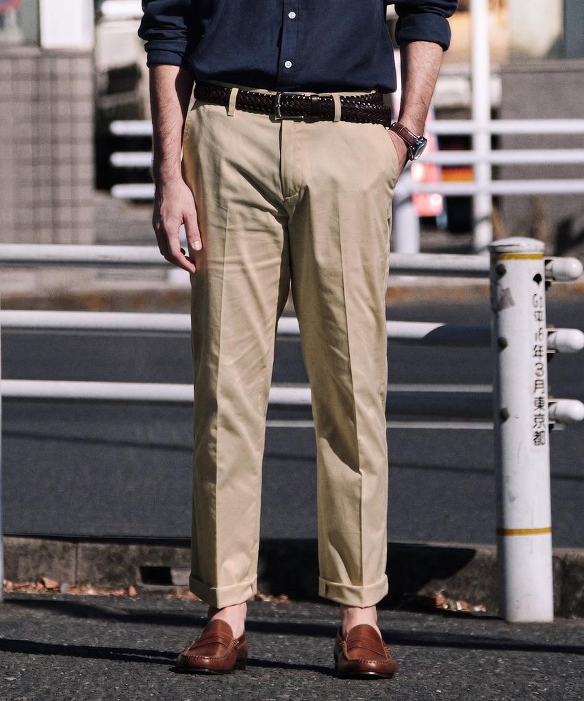 STCO Diems Coolmax Essential Chino Pants_Beige (Tapered Fit)_Dpawb01Csd