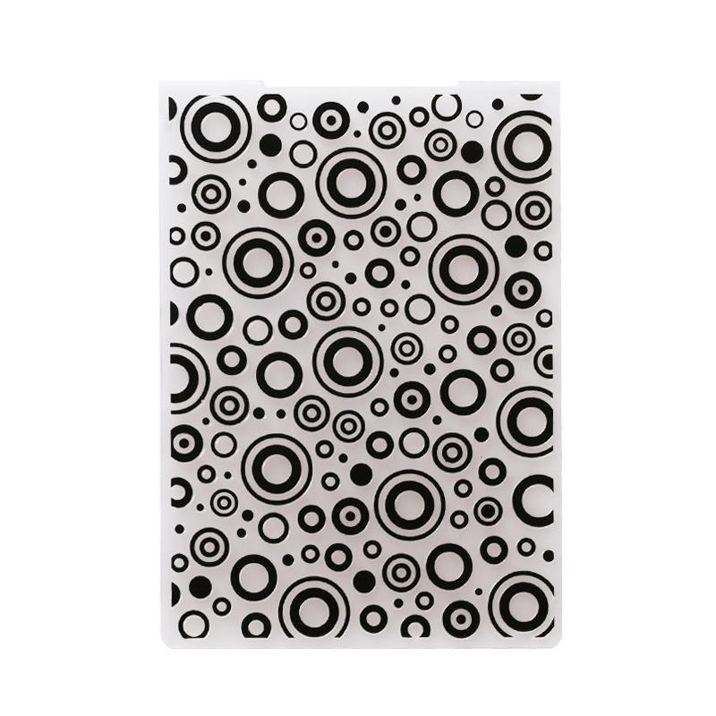 

3D Embossing Folder Transparent Embossing Plastic Plates Design For DIY Paper Cutting Dies Scrapbooking Gift Card 10.5x14.5cm