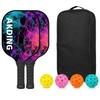 With Carry Bag Pickleball Paddle Lightweight Pickleball Paddle Set Pickleball Racket  School Club