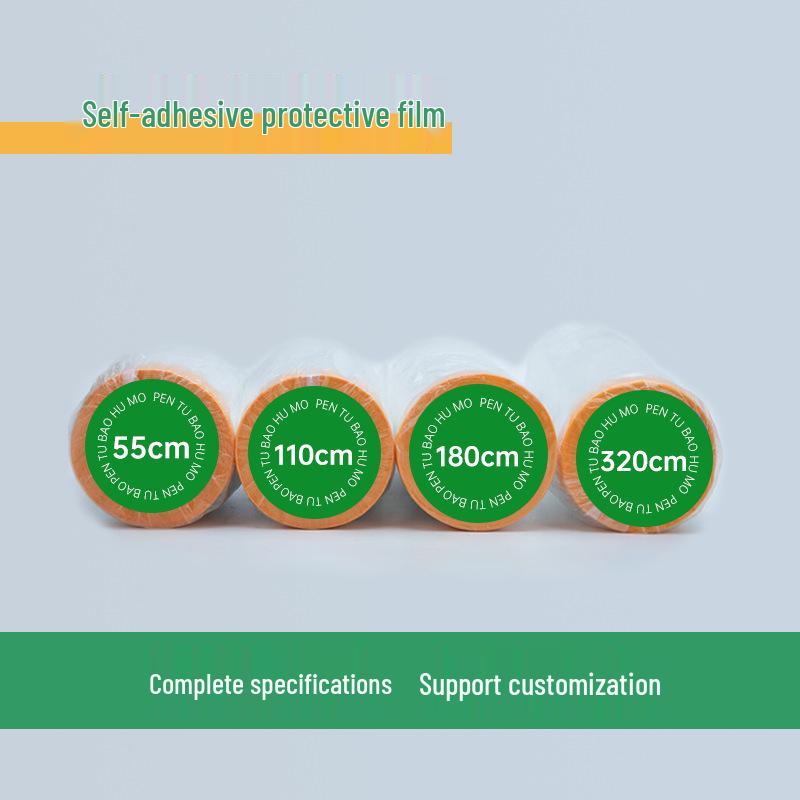 Dustproof, waterproof, tear-resistant furniture renovation film - easy to handle and thickened for lasting protection.