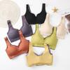 Libra Nahtloser Kabelloser Schlaf- & Yoga-Sport-BH aus Eis-Seide