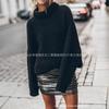 2026 Autumn/Winter European & American Solid Color Round Neck Long Sleeve Women's Pullover Sweater - Available in 3 Colors