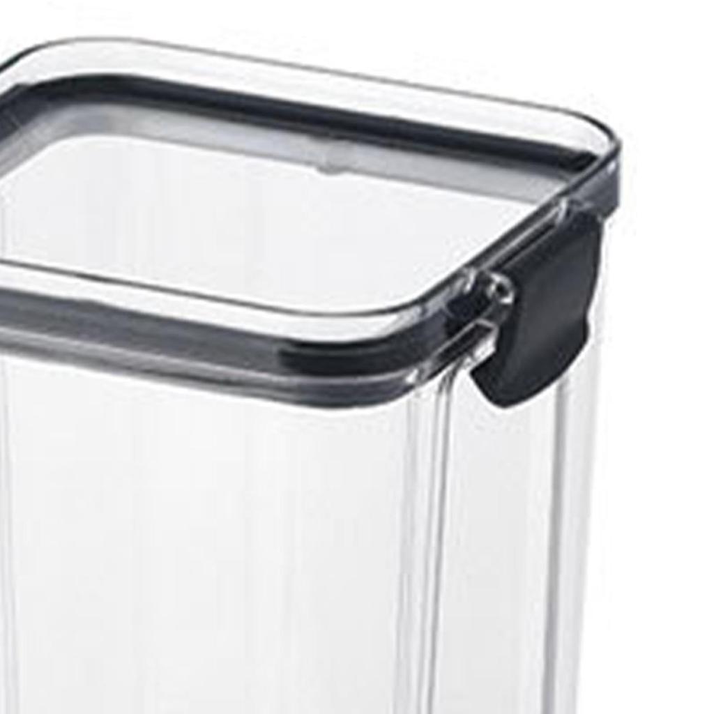 Food Storage Container Mini Lunch Case Portable Sealed Preservation Box Transparent for Office
