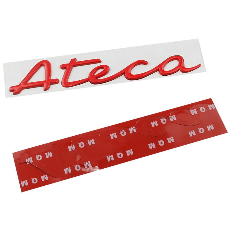 3D Car Metal Trunk Words Logo Emblem Badge Decals Sticker FR 2015 2017 2018 2019 2020 2021 2022 2023 Accessories