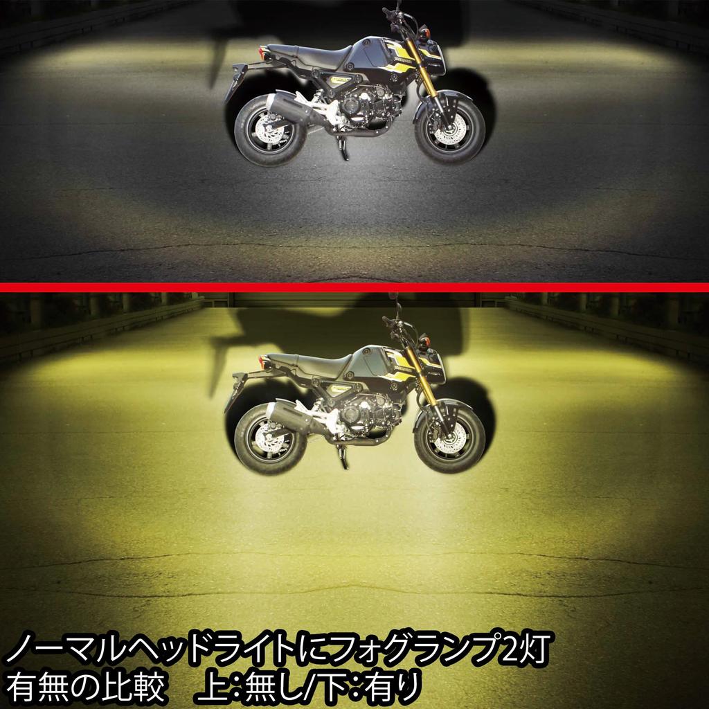 Special Parts Takegawa LED Fog Lamp Kit for PCX and PCX160 3.0 (950/Lemon Yellow) (JK05-1200001~) (KF47-1200001~)
