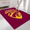 Brisbane Broncos Carpet Rug for Living Room Bedroom Home Sofa Decoration,Kids play Nonslip Floor Mat