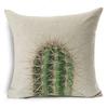 Nordic Style Succulents Printed Cushion Cover Pineapple Ananas Pattern Pillow Case Home Decorative Sofa Car Chair Throw Pillows
