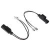 1/3Pcs For Bmw Motorcycle Adventure Modification Horn One Split Two Wire Harness Plug Accesorios Para Vehiculos Car Audio Cable