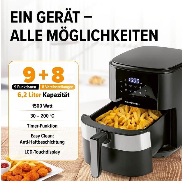 Фритюрница Gourmetmaxx цифровая (10407)