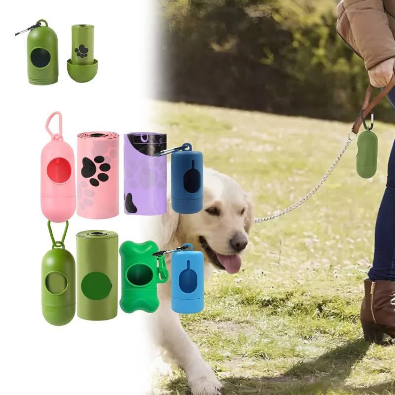 Eco-friendly Thickened Biodegradable Pet Waste Bags For Dogs And Cats In Assorted Colors