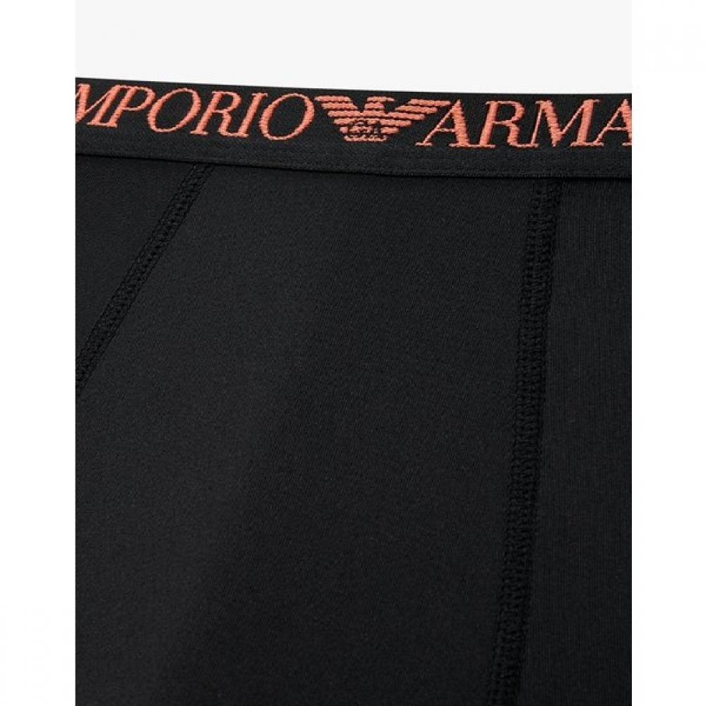 Emporio Armani Men S gloSSy Center Color Block Logo drawerS 0816112005