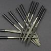 STONEGO 5PCS/10PCS Set de limes aiguilles 3x140mm Outil d'artisanat pour la gravure sur diamant de joaillier Outil à main pour métal, verre, pierre