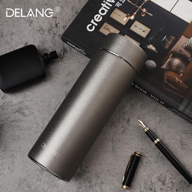 Delang 500ml 316SS Business Thermos with Tea Infuser