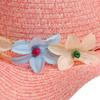 Women Girls Beach Floppy Foldable Sun Hat Wide Brim Straw