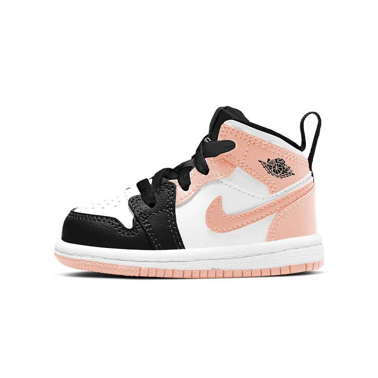 

New Jordan 1 Mid Arctic Orange Black Toe TD 640735-133 27