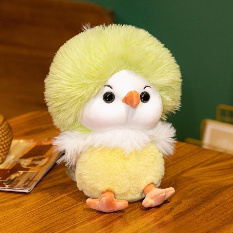 Plush Chicken Toy Cartoon Animal Stuffed Doll Room Sofa Decoration Kids Gift