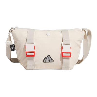 Polyamide Shoulder Bag, Crossbody Bag Regular Unisex White Orange Adidas IA5260